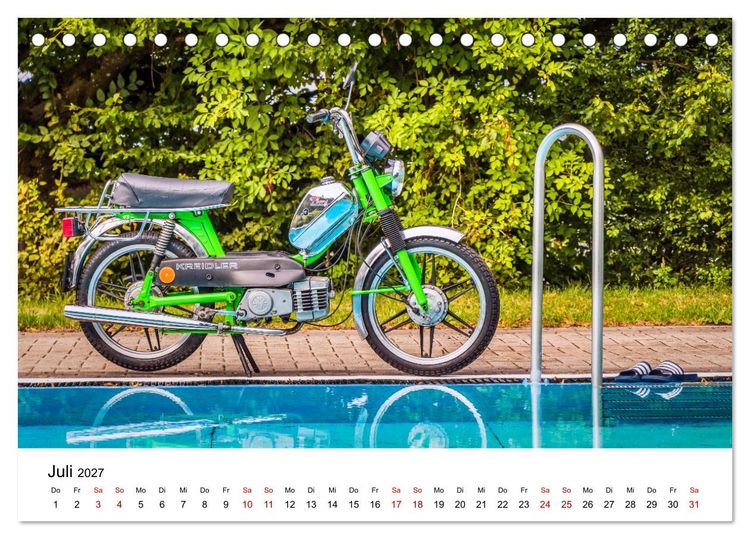 Produktbild: Kreidler-Kult (Tischkalender 2027 DIN A5 quer), CALVENDO Monatskalender
