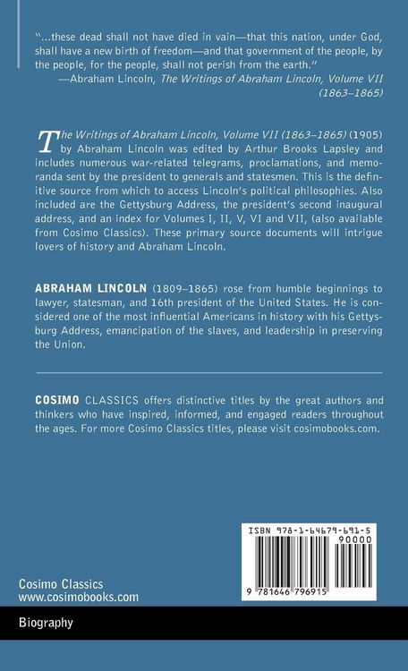 Produktbild: The Writings of Abraham Lincoln