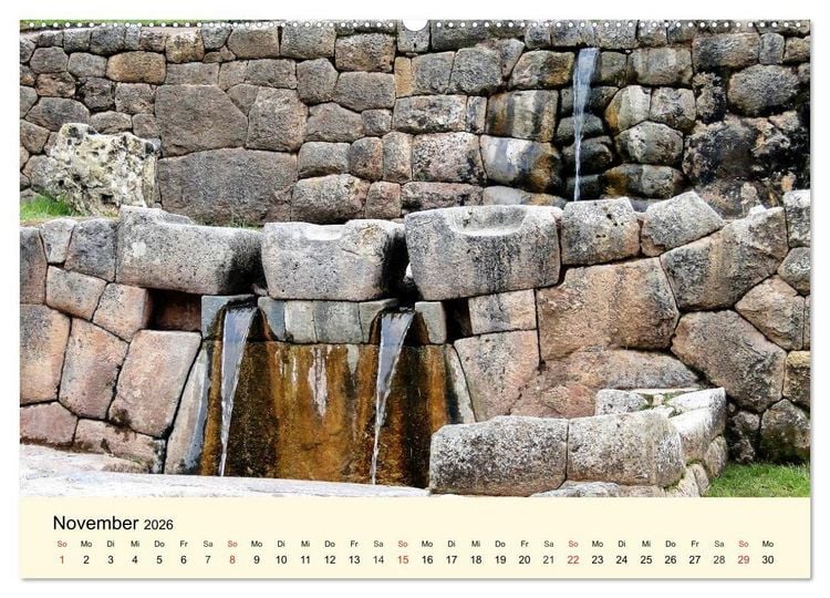 Produktbild: Im Land der Inka (hochwertiger Premium Wandkalender 2026 DIN A2 quer), Kunstdruck in Hochglanz