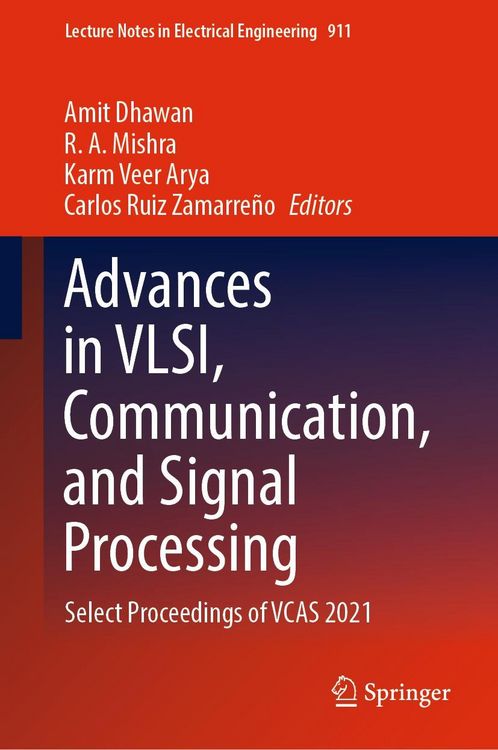 Produktbild: Advances in VLSI, Communication, and Signal Processing