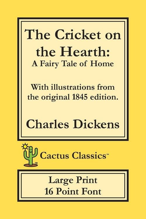 Produktbild: The Cricket on the Hearth (Cactus Classics Large Print)