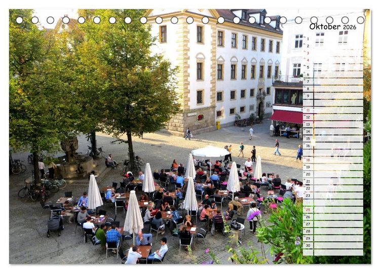 Produktbild: Regensburg erleben (Tischkalender 2026 DIN A5 quer), CALVENDO Monatskalender