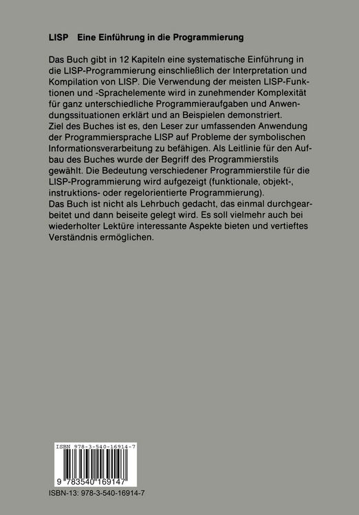 Produktbild: LISP
