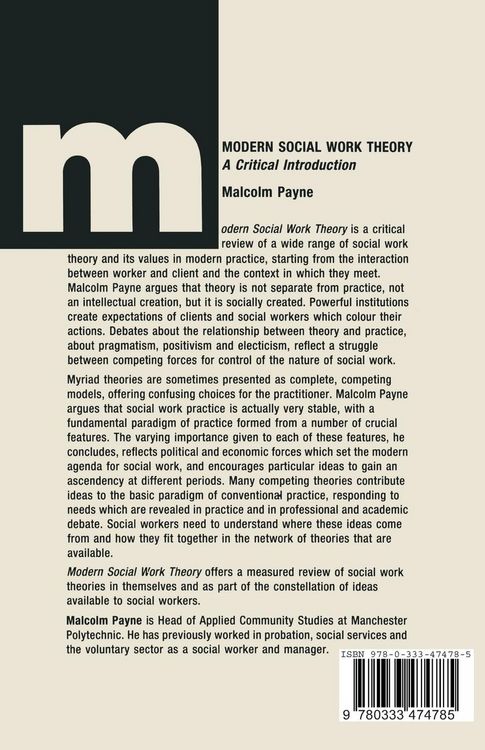Produktbild: Modern Social Work Theory