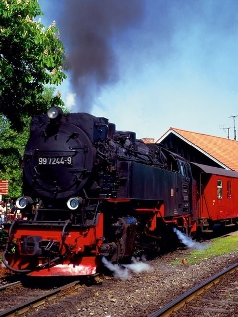 Produktbild: CALVENDO Puzzle Ein Motiv aus dem Kalender Der Harz und seine Sehensw&uuml;rdigkeiten | 1000 Teile Lege-Gr&ouml;&szlig;e 64x48cm Foto-Puzzle f&uuml;r gl&uuml;ckliche Stunden