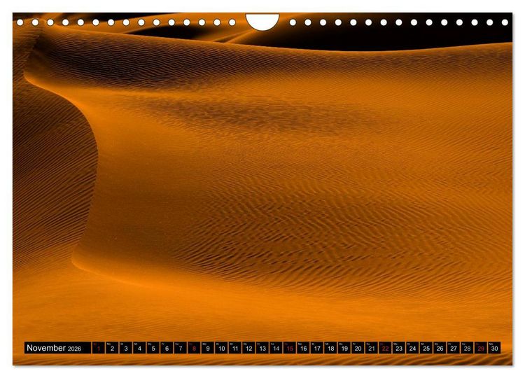 Produktbild: Rub al Khali - die gr&ouml;sste Sandw&uuml;ste der Erde (Wandkalender 2026 DIN A4 quer), CALVENDO Monatskalender