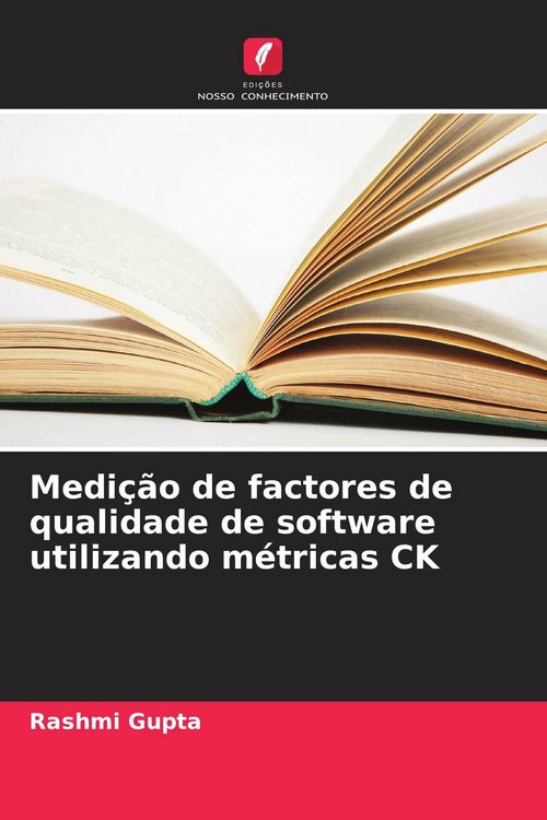 Produktbild: Medi&ccedil;&atilde;o de factores de qualidade de software utilizando m&eacute;tricas CK