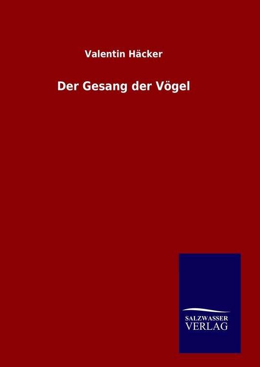 Produktbild: Der Gesang der V&ouml;gel
