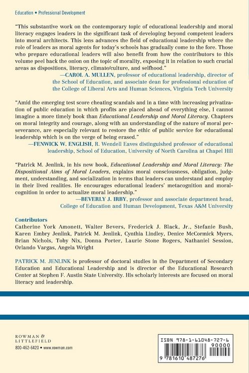 Produktbild: Educational Leadership and Moral Literacy