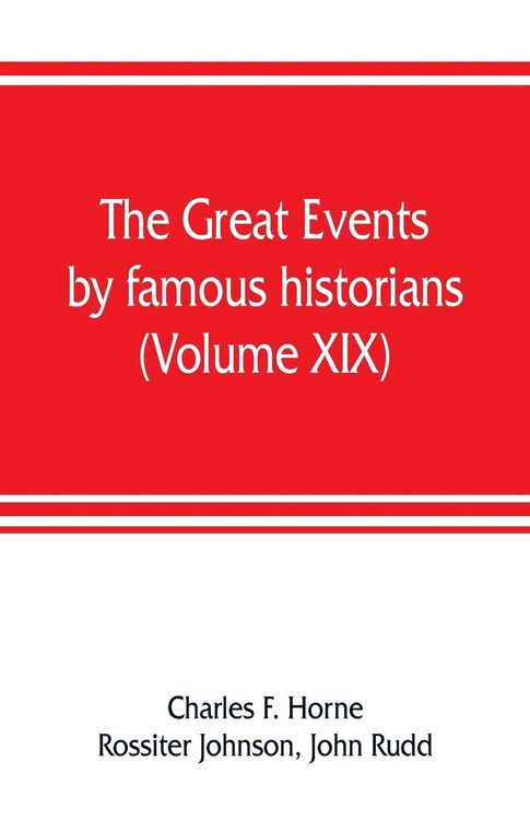 Produktbild: The great events by famous historians (Volume XIX)