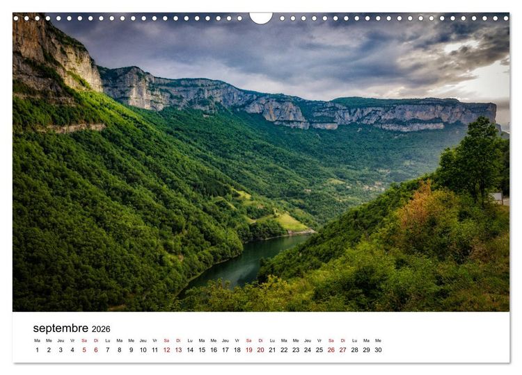 Produktbild: Les chemins du Vercors (Calendrier mural 2026 DIN A3 vertical), CALVENDO calendrier mensuel