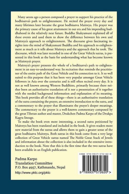 Produktbild: Maitreya's Sutras and Prayer