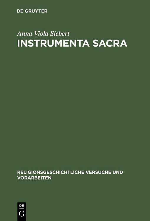 Produktbild: Instrumenta Sacra