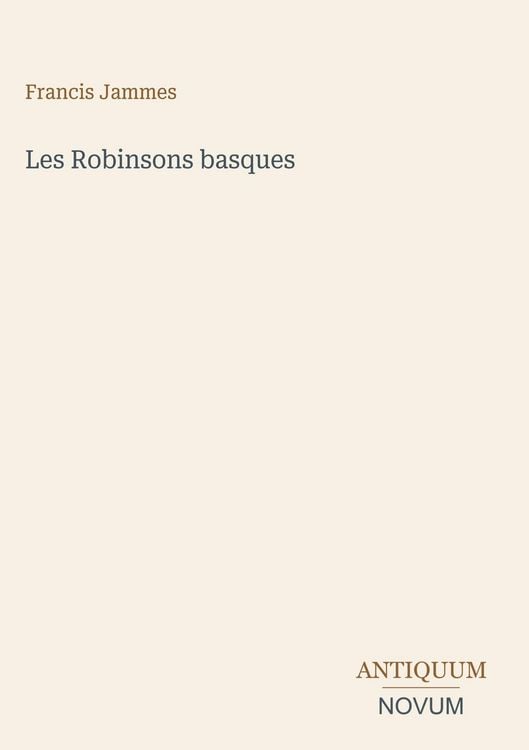 Produktbild: Les Robinsons basques