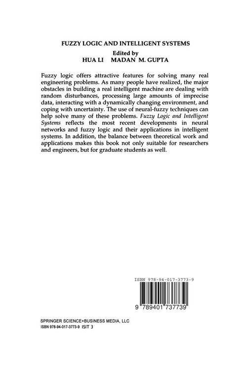 Produktbild: Fuzzy Logic and Intelligent Systems