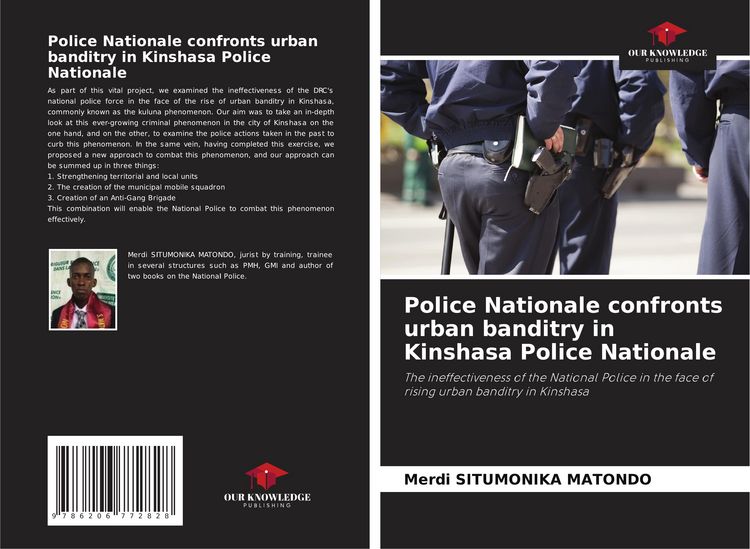Produktbild: Police Nationale confronts urban banditry in Kinshasa Police Nationale
