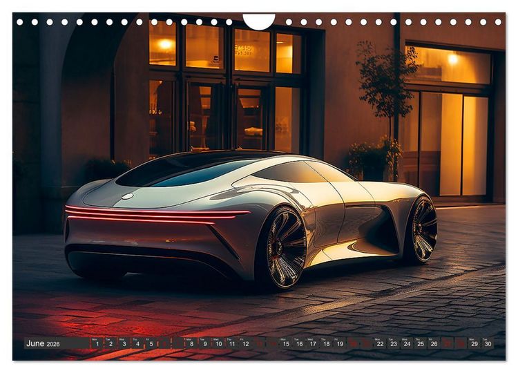 Produktbild: Fast, noble, elegant (Wall Calendar 2026 DIN A4 landscape), CALVENDO 12 Month Wall Calendar