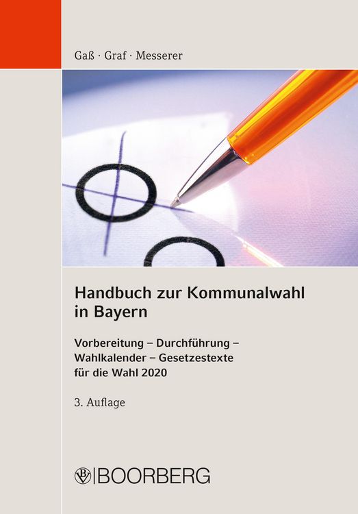 Produktbild: Handbuch zur Kommunalwahl in Bayern