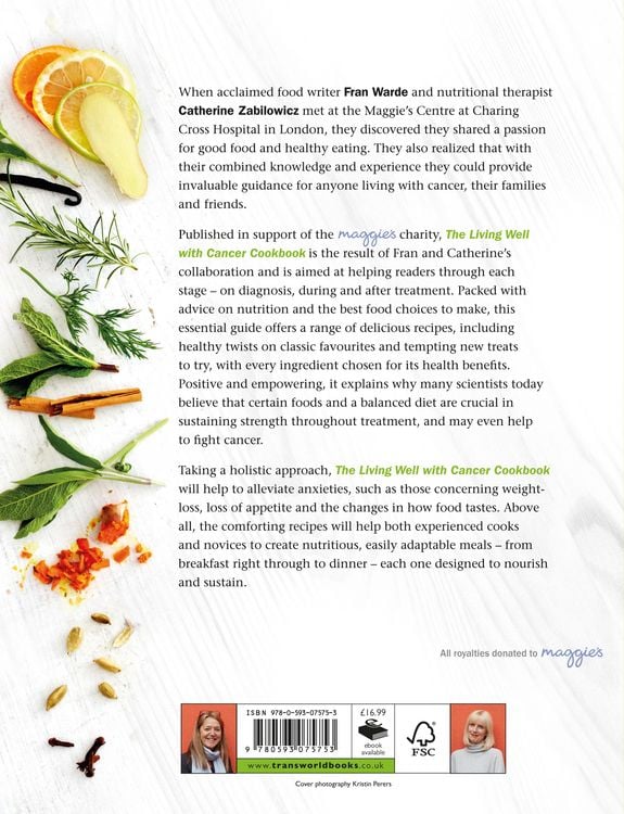 Produktbild: The Living Well With Cancer Cookbook