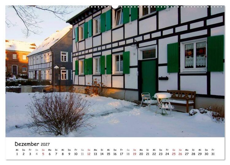 Produktbild: Haaner Bilderbogen 2027 (hochwertiger Premium Wandkalender 2027 DIN A2 quer), Kunstdruck in Hochglanz