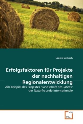 Produktbild: Umbach, L: Erfolgsfaktoren f&uuml;r Projekte der nachhaltigen Reg