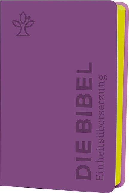 Produktbild: Die Bibel. Senfkorn, Handschmeichler lila