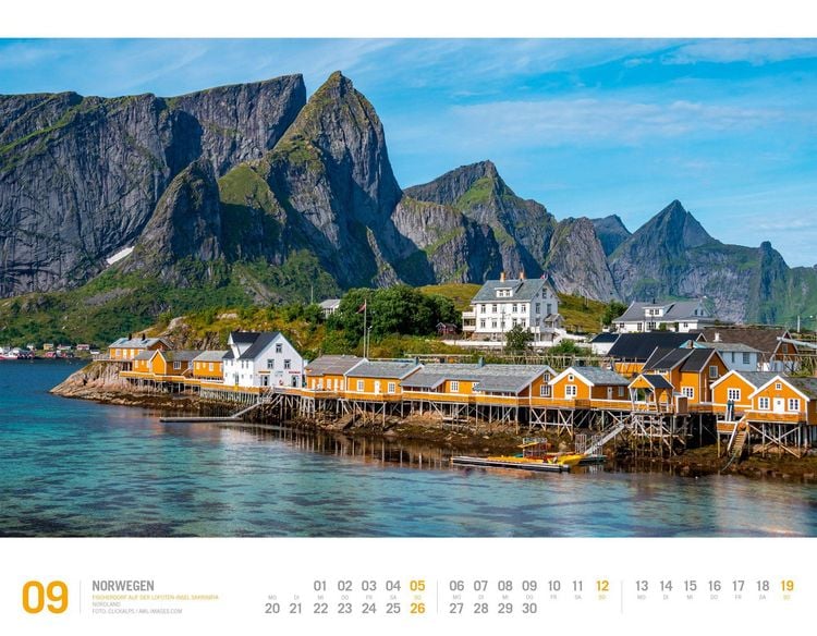 Produktbild: Norwegen Kalender 2027 | Unterwegs zwischen Fjordland und Nordkap