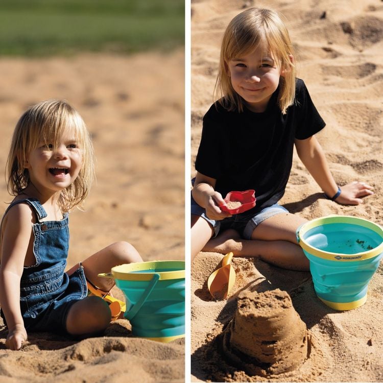 Produktbild: Schildkr&ouml;t 970243 - Sandspielzeug-Set Bucket Crew, 5-teilig