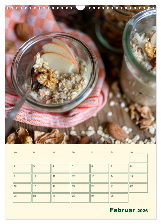 Produktbild: Vegetarische Vier Jahreszeiten (Wandkalender 2026 DIN A3 hoch), CALVENDO Monatskalender