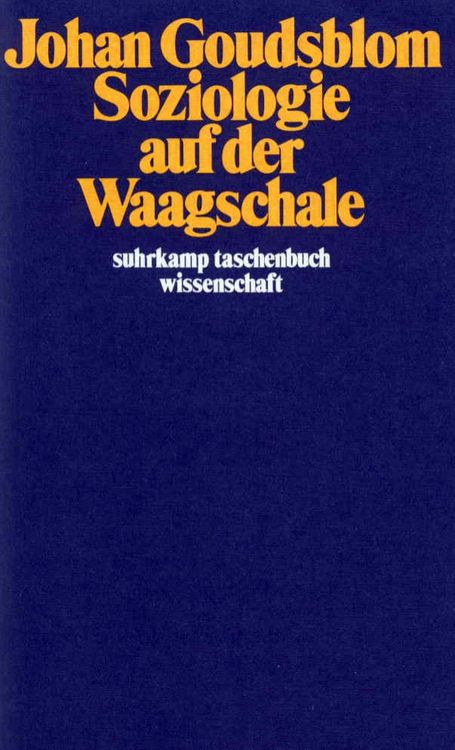 Produktbild: Soziologie auf der Waagschale