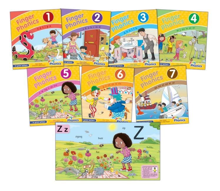 Produktbild: Finger Phonics Books 1-7