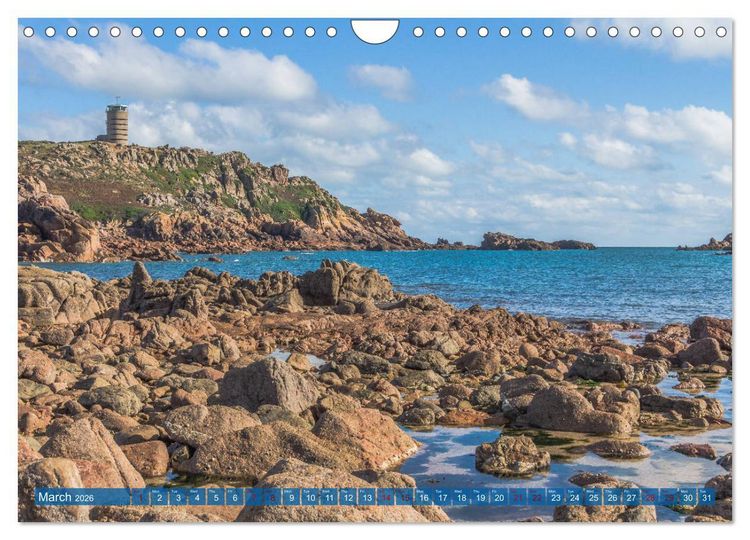Produktbild: JERSEY THE CHANNEL ISLAND (Wall Calendar 2026 DIN A4 landscape), CALVENDO 12 Month Wall Calendar