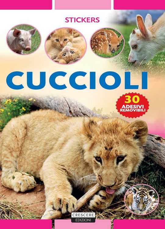 Produktbild: Cuccioli. Con 30 adesivi removibili