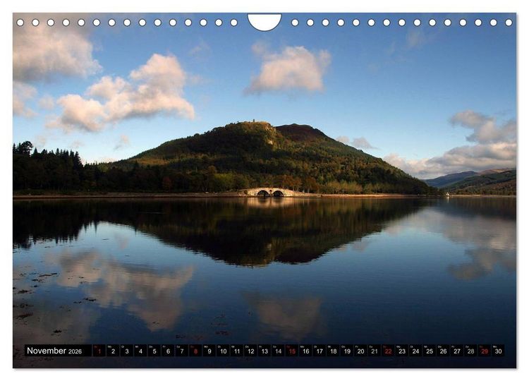Produktbild: Schottland und Edinburgh (Wandkalender 2026 DIN A4 quer), CALVENDO Monatskalender