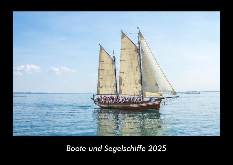 Produktbild: Boote und Segelschiffe 2025 Fotokalender DIN A3