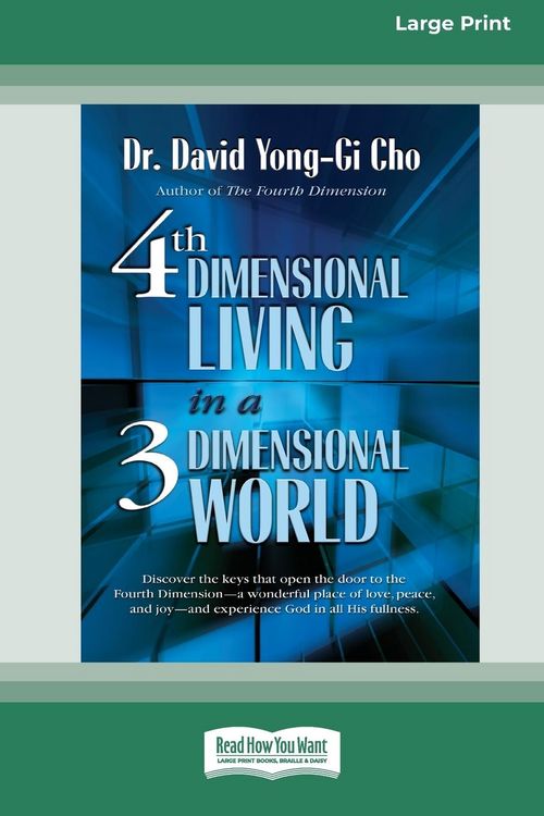 Produktbild: Fourth Dimensional Living in a Three Dimensional World [Standard Large Print 16 Pt Edition]