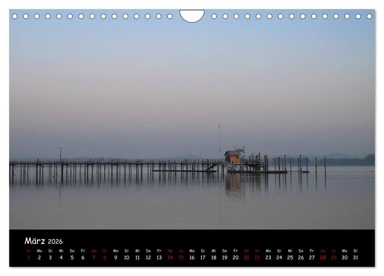 Produktbild: Traumhaft sch&ouml;ner Bodensee (Wandkalender 2026 DIN A4 quer), CALVENDO Monatskalender
