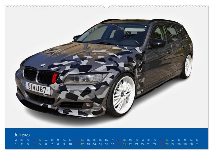 Produktbild: BMW Mein Favorit (hochwertiger Premium Wandkalender 2026 DIN A2 quer), Kunstdruck in Hochglanz
