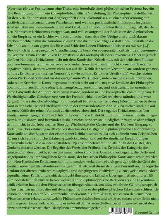 Produktbild: Gentile-Edition, Bd. 7,3: Entstehung und Entwicklung der modernen Philosophie in Italien (I)