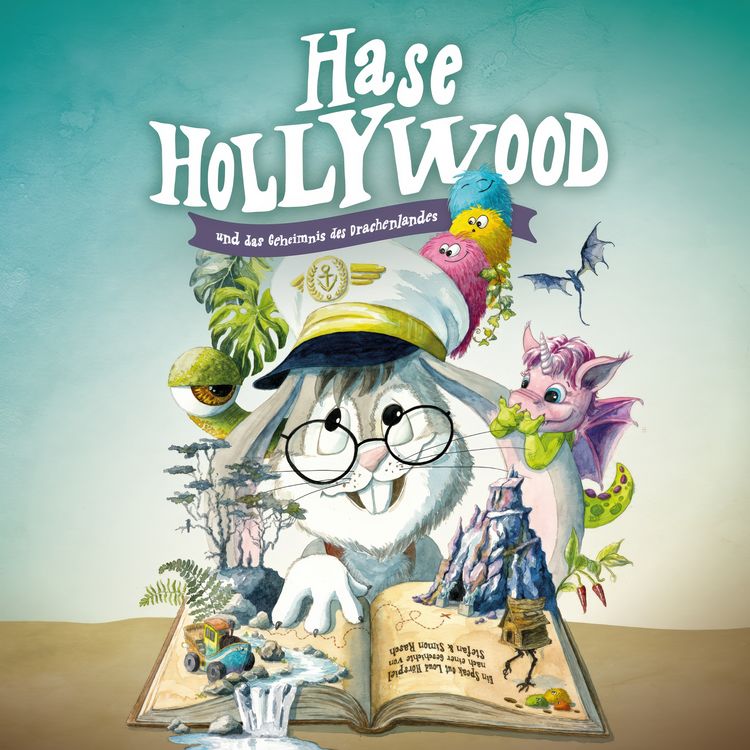Produktbild: Hase Hollywood und das Geheimnis des Drachenlandes &ndash; Das H&ouml;rspiel
