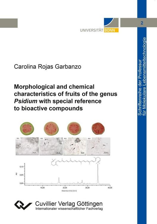 Produktbild: Morphological and chemical characteristics of fruits of the genus Psidium with special reference to bioactive compounds