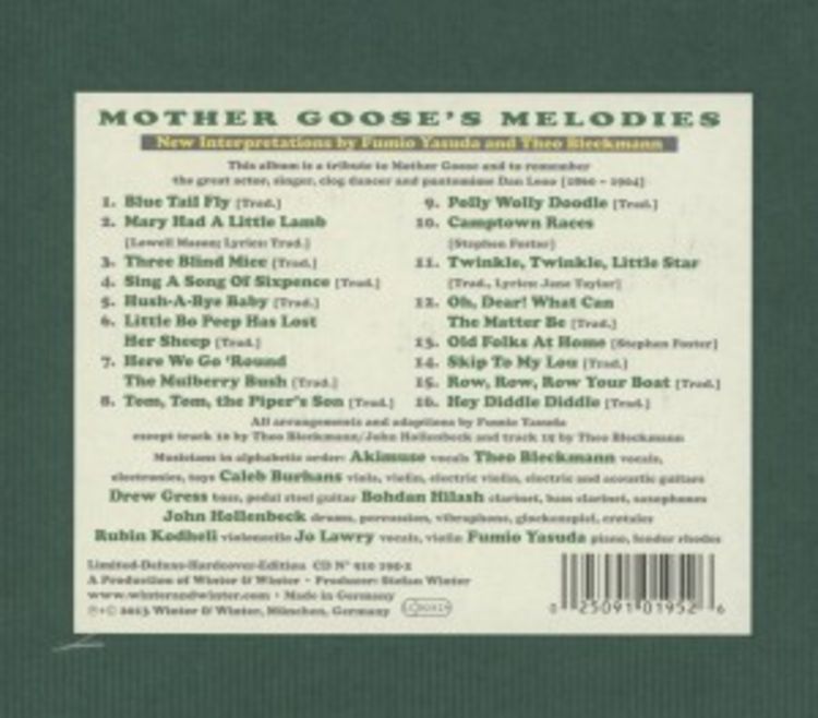 Mother Goose's Melodies-New Interpretations