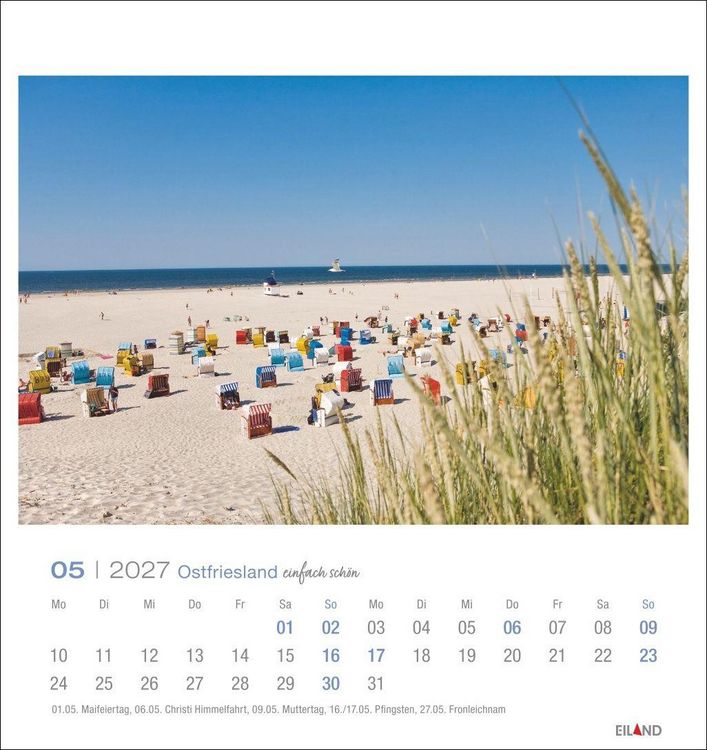 Produktbild: Ostfriesland Postkartenkalender 2027 - einfach sch&ouml;n