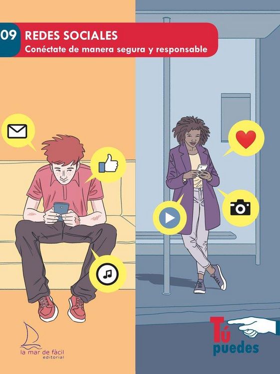 Produktbild: Redes sociales : con&eacute;ctate de manera segura y responsable