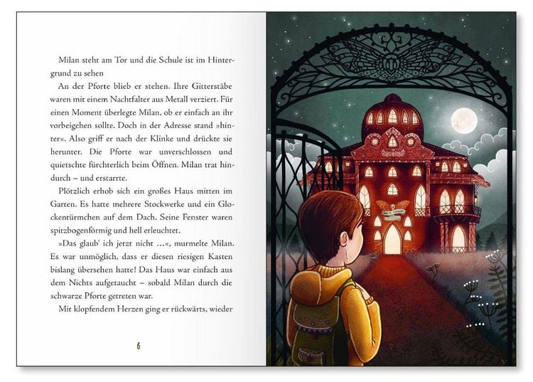 Produktbild: Die Mitternachtsschule - Erste Stunde Geisterkunde (Die Mitternachtsschule, Bd. 1)