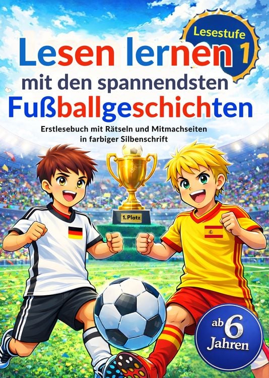 Produktbild: Lesen lernen mit den spannendsten Fu&szlig;ballgeschichten