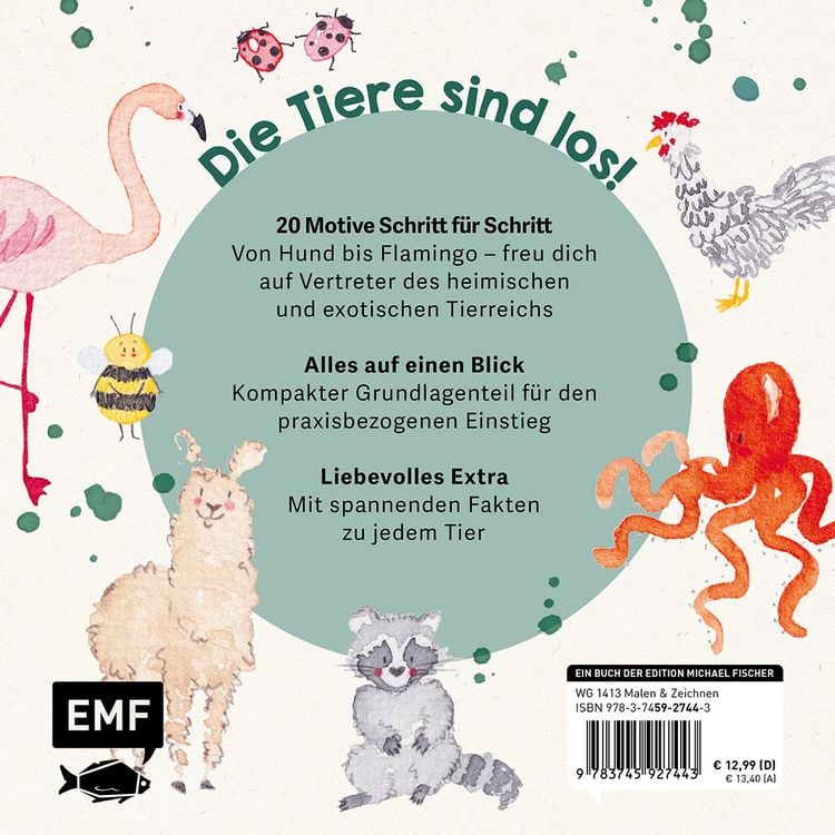 Produktbild: Mini Watercolor &ndash; Tiere