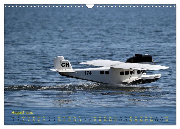 Produktbild: Abenteuer Wasserflug (Wandkalender 2026 DIN A3 quer), CALVENDO Monatskalender