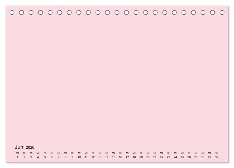 Produktbild: DIY Bastel-Kalender -Warme Pastell Farben- Zum Selbstgestalten (Tischkalender 2026 DIN A5 quer), CALVENDO Monatskalender