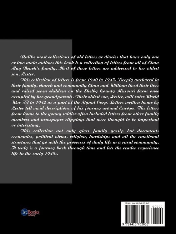 Produktbild: Letters From Elma's Family